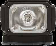 TL SERIES MOTORISED SEARCHLIGHTS 1 YR WARRANTY Low profile Wireless remote control Wide angle rotation and elevation Halogen or LED options 7-1007-B 7-1150-B 7-1220-W Available in either halogen or