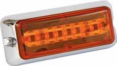 IMPACT 9LED DIRECTIONAL LIGHTS 5 YR WARRANTY E EC65 approved Simple surface fixing Built-in flash controller Designed for simple surface mounting, the 4-10409 directional warning light range offers a