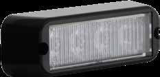 4-2034 4LED economy surface mount warning light Built-in flasher 24 patterns 10-30V supply range (suitable for 12 or 24V use) Amber or red LEDs - other colours available to order NEW Similar to the