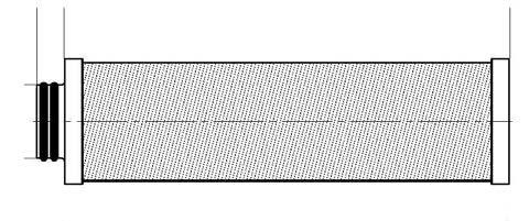 Push-in Plug Connection Filter Elements - Sintered Dimensions (inches) Element Size A B C (I.D.)* C (O.D.)* D 03/10 3.0 3.4 0.8 1.2 1.65 04/10 4.1 4.6 0.8 1.2 1.65 04/20 4.1 4.6 1 1.5 2.05 05/20 5.
