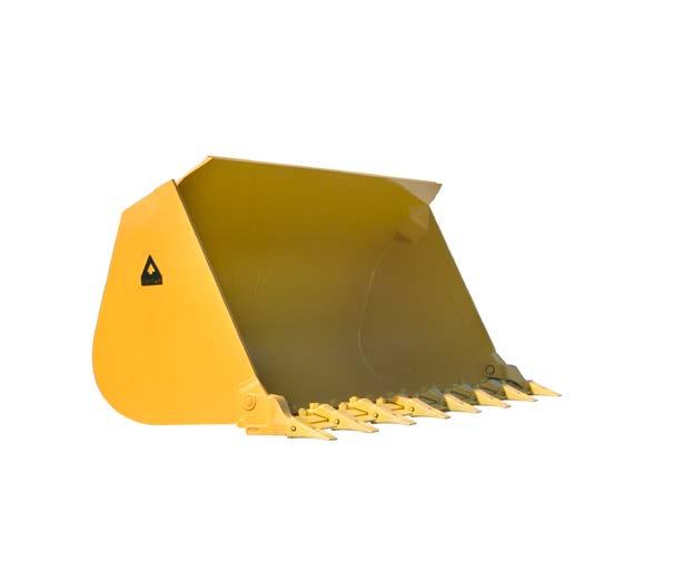 BUCKETS - LOADER US: 1-800-530-5407 WORLDWIDE: 1-785-456-2081 GENERAL PURPOSE - FLAT FLOOR Dymax Material Handling General Purpose Buckets for Wheel Loaders are ruggedly built for years of productive