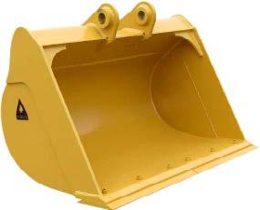 BUCKETS - EXCAVATOR US: 1-800-530-5407 WORLDWIDE: 1-785-456-2081 DITCH CLEANING BUCKETS Dymax Ditch Cleaning Buckets for Hydraulic Excavators are built to provide years of use and are backed by the