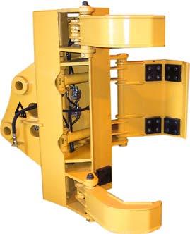 GRAPPLES - EXCAVATOR POLE & PIPE GRAPPLES Dymax Pole and Pipe Handling Grapples for Excavators give operators the ability to handle various sizes of steel pipe, transmission line poles and pilings.