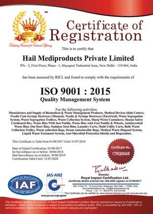 COMPANY PROFILE Hail Mediproducts Private Limited Hail Mediproducts Private Limited has been