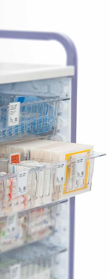 Total space utilisation Hygienic Lightweight and extremely strong Best in class Simple to use and reconfigure Built around our storage systems Conforming to International standards, both trays and