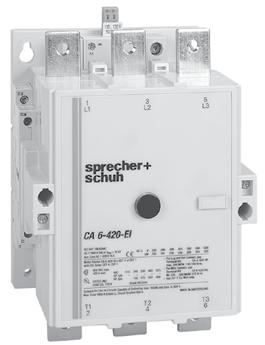 CA6 contactors are listed in CSA Certified Elevator Equipment for heavy duty use in elevators, refrigerators and heating installations in Canada.