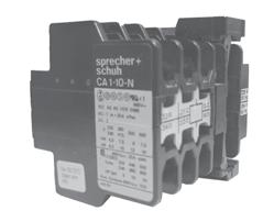 Obsolete Contactor Cross Reference CA to CA6 Contactors Replacement Contactors Cross Reference, Series CA to Series CA6 (Open Type Only) ➊ Ratings for Switching AC Motors (AC2 / AC3 / AC4) I e [A] ➊