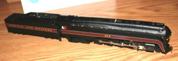 Seven entries were on display: Bob Hochstetter brought this N scale LifeLike Missouri Pacific SW-9 that has a decoder and surface mount LEDs.