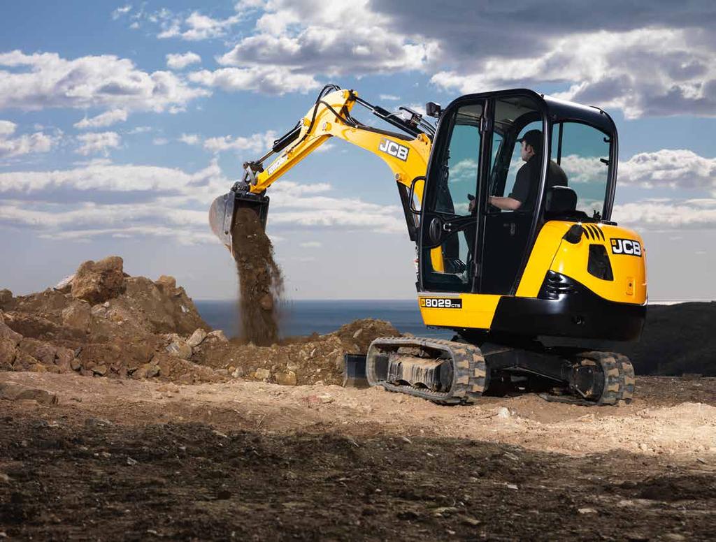 8029 CTS Compact Excavator Operating weight:
