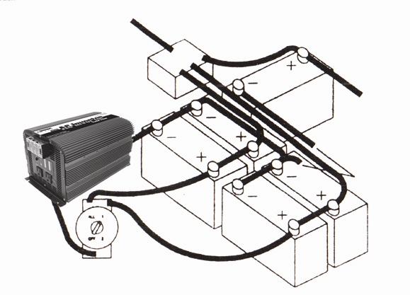 RECOMMENDED BATTERY CONFIGURATION FOR HEAVY- DUTY APPLICATION Notes The above system should be installed properly. You need to contact the RV or auto experts for some instructions.