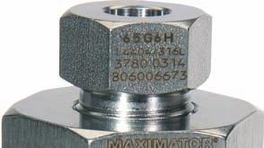 ll high pressure fittings have coned and threaded type connections.