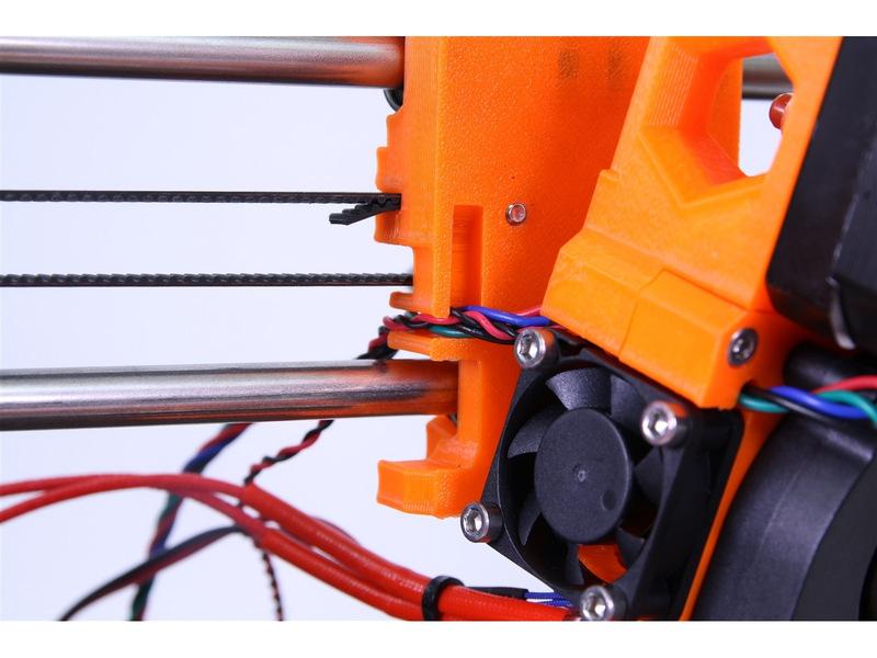 A. probe, the extruder motor and both fans must pass the