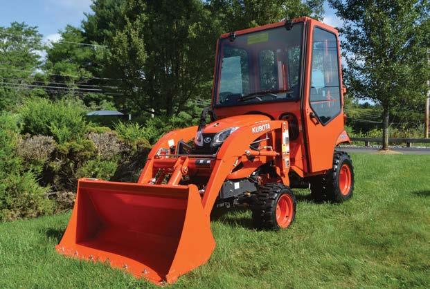 ALL NEW CURTIS CAB SYSTEM FOR KUBOTA BX80 SERIES MADE IN THE U.S.A. Perfect for any condition!
