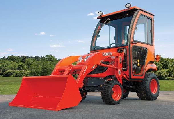 CURTIS CAB SYSTEM FOR KUBOTA BX70-1 SERIES MADE IN THE U.S.A. Perfect for any condition!