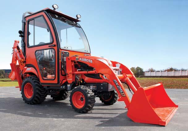 CURTIS QUALITY TRACTOR CAB SYSTEMS FOR KUBOTA Perfect for any Weather condition!
