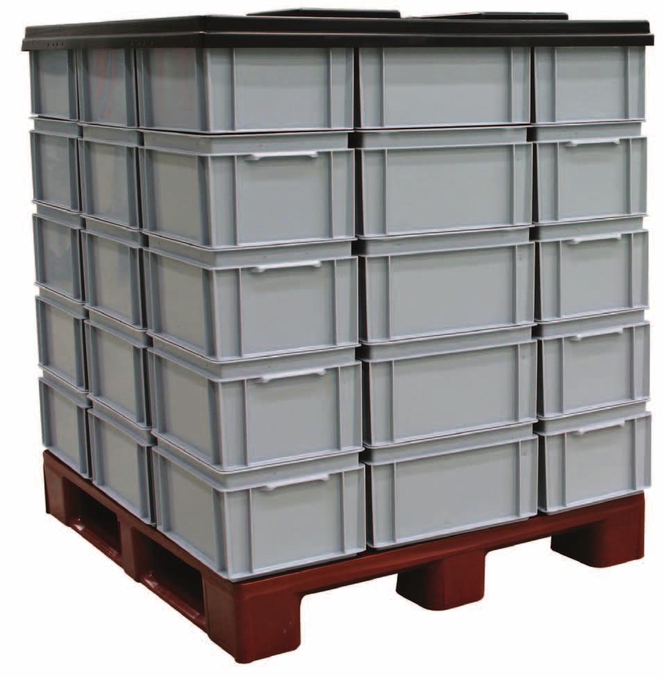 All containers are available in ESD material.