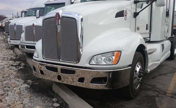 KENWORTH T660 Introducing the latest Hendrickson All Makes AERO CLAD bumper Providing strength and durability without sacrificing
