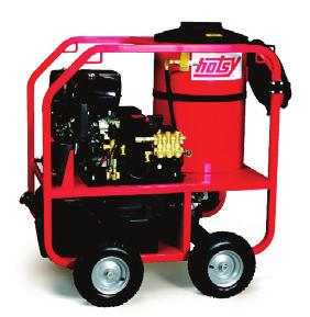 Designed to fit the needs of the end-user, this versatile hot water washer converts easily to a skid unit, portable with wheels or a wheel/caster kit, or can be mounted on a trailer.