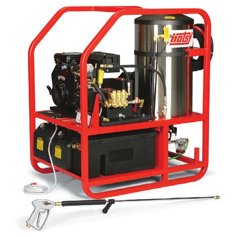 1200 and Model 5645 Gas-Powered Oil-Fired Belt Drive Electric Start 1260SS 1270SS Shown with optional Portagear Kit 5645 The 1200 Series delivers some serious on-site, hot water cleaning capability