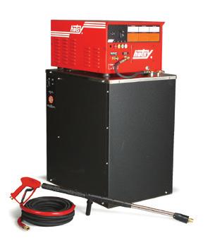 The Super Skid HSS series models are rated for continuous use and are ideal for heavy duty, on-site cleaning where electricity is not available.