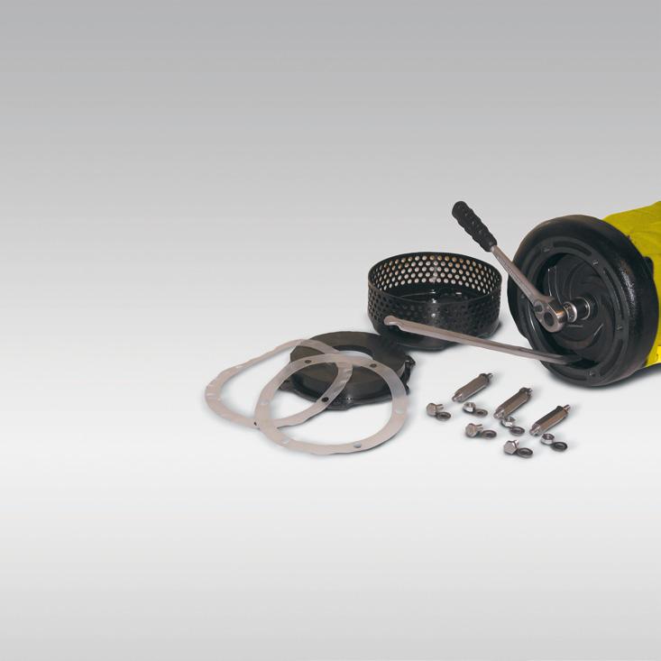 Accessories for pumps from Wacker Neuson.