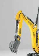 EXCAVATORS POWER, PUMPS, LIGHTING DEMOLITION COMPACTION CONCRETE TECHNOLOGY 803 803 Shipping weight kg 930 990 Operating weight kg 1,030 1,090 Engine output according to ISO