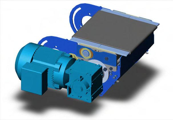 MicroSpan Features Gearmotor-Powered Unit There are many possible applications for a MicroSpan Transfer where a slave-driven unit is not an option.