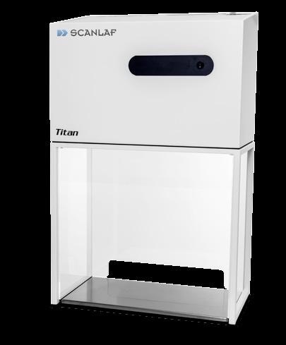 Titan & Titan PCR The Titan & Titan PCR are true vertical laminar flow cabinets providing both sterility and portability, with ease of positioning on existing laboratory