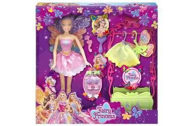 8cm TY869 PACK 6 CASE 72 2pc FAIRY DOLLS & ACCESSORIES