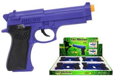 5 x D5cm TY874 PACK 24 TWIN DART GUN CAN-BUSTER GAME IN