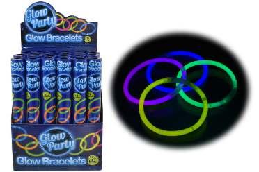 5cm TY1662 PACK 36 CASE 144 GLOW GLASSES IN COLOUR