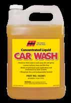 LIQUID CAR WASH WASH & WAX CAR WASH COMPARISON PRODUCT COLOR SCENT DILUTION USE IN SELF-SERVICE CW-37 #1057 Pink Cherry 1:400 P Liquid Car Wash #1020 Yellow