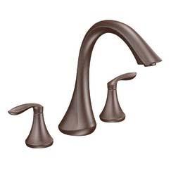 Bath Eva - Oil Rubbed Bronze Eva - Oil Rubbed Bronze Two-Handle High Arc Bathroom Faucet