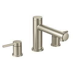 Align - Brushed Nickel Two-Handle Non Diverter Roman Tub Faucet * Model: T393BN Align -