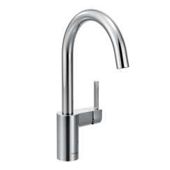 Kitchen Align - Pull Down Align - Chrome One-Handle High Arc Kitchen Faucet Model:
