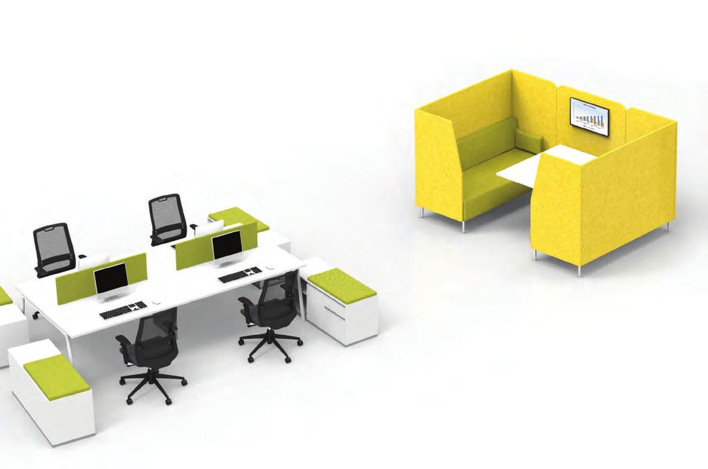 collaborative work-space max a flexible, privacy seating space by triumph SHUSH Perfect for
