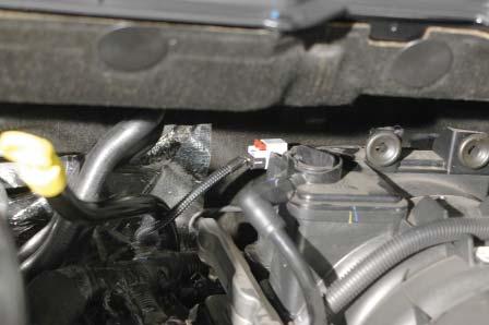 17. Unplug the MAP sensor from the rear, right hand side of the