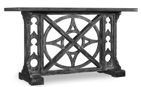ACCENT PIECES 638-85001 RAFFERTY CONSOLE Hardwood