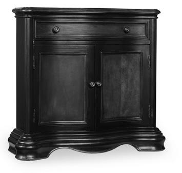 1864 638-85096 MEDALLION CONSOLE Hardwood Solids with Walnut