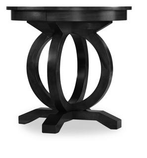 94 935 5066-80116 KINSEY ROUND END TABLE Hardwood Solids and