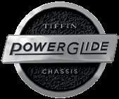 Reflecting decades of Tiffin innovation, the PowerGlide delivers everything an owner could wish for durability, reliability,