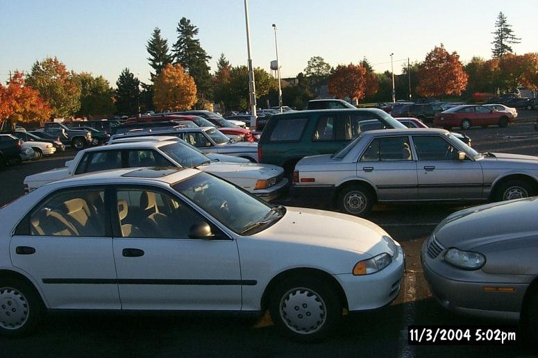 Common Issues Popular parking lots full by 7AM.