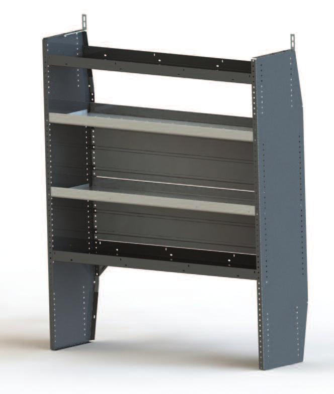 ADSERIES ADJUSTABLE SHELVINg EXCLUSIVELY FROM ADRIAN STEEL: A SHELVINg PLATFORM THAT ALLOWS YOU TO PUT SHELVES WHERE YOU WANT THEM, NOT WHERE WE THINk YOU NEED THEM!