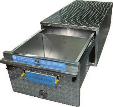 Retention rail SRAILAD50 50 Retention rail ALUMINUM FLOOR DRAWERS ARE LOADED WITH FEATURES!