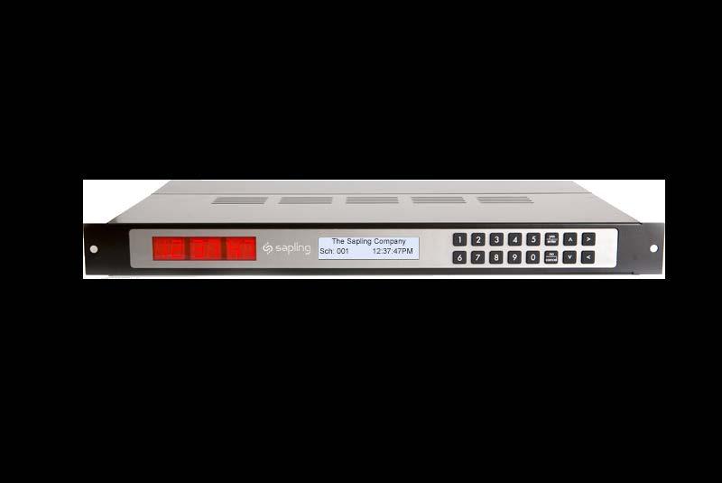 2-Wire Digital Communication Wiring Information SMA 2000 or 3000 Series Master Clock 18 19 Input A Input B Converter Box 115VAC or 230VAC A1/B1/C1