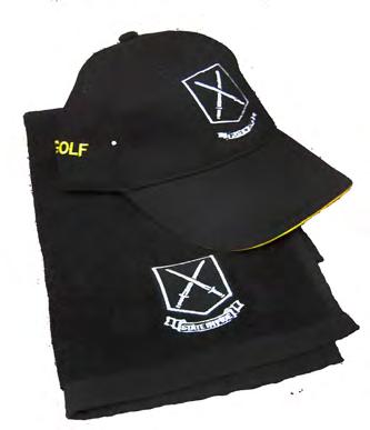 logo embroidered on the front left