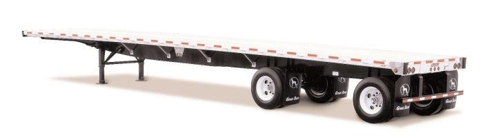 MODEL GPL THE USE OF ALUMINUM IN COMBO TRAILERS ALLOWS FOR LIGHTER WEIGHT WHILE MAINTAINING STRUCTURAL INTEGRITY. Doubler plates at gooseneck punches and air ride crossmembers over hangers.