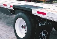 MODEL GPDL GREAT DANE DROP FRAME PLATFORM TRAILERS ARE DESIGNED FOR HEAVY-DUTY HAULING WHERE LOW DECK HEIGHTS ARE REQUIRED.