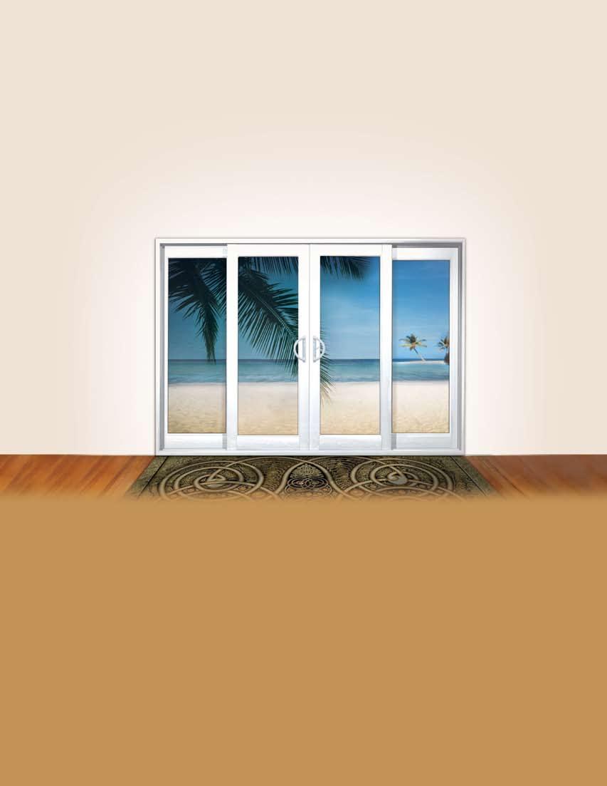 A Masterpiece of Technology and Design Series 5600 Sliding Door The Lanai Series 5600 Sliding Door comes with heavy duty