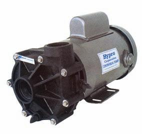 pressure: 7 PSI : 3/4" NPT inlet, 3/4" NPT outlet Max. fluid temperature: 140 F Max. current draw: 5.5 amps Housing: bronze Impeller: bronze Weight: 6 lb./2.7 kg (approx.